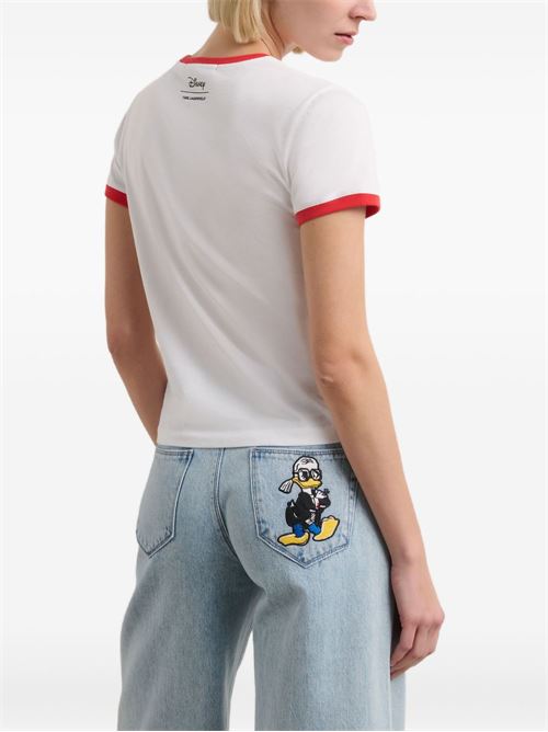 T-shirt donna maniche corte Disney Karl Lagerfeld | A3W17089100